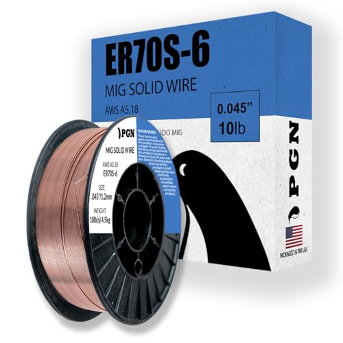 Image of PGN ER70S-6 .045 inch Solid MIG Welding Wire - 10lb Spool
