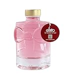 Unique Vodka Gift | 4 Premium Flavours in Stunning Bow-Shaped Glass Bottles | 200ml Each | Perfect for Special Occasions, Birthdays, or Christmas | Gift for Vodka Lovers (Pink Vodka)