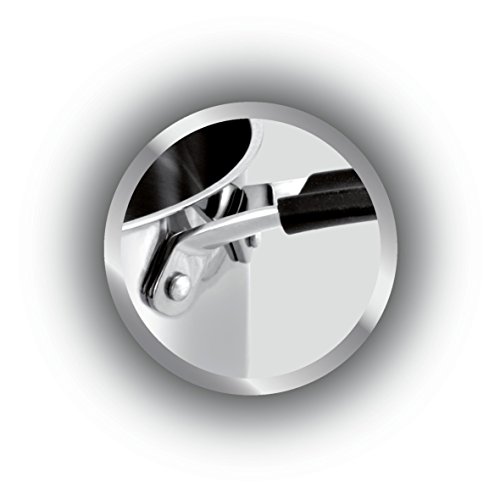 Foto von Tefal H8612414 Pro Edelstahl Kasserolle 20 cm / 3 l + Glasdeckel für alle Herde, auch Induktionsherde