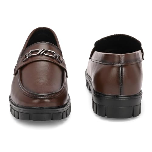 Image of KASTAVA KS 105 Ultra Comfort Breathable Cushioned Insole Slip-On | Lightweight Everyday Casual Loafers for Men