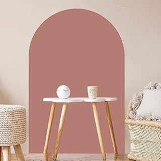 Tanlaby Arch Wall Decals Boho Wall Sticker Abstract Peel and Stick Wall Decor Removable Color Block Mural Art for Bedroom Living Room Offices Study Room Home Decoration