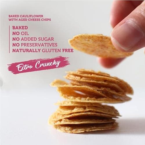 Baked Veggie Variety Snack Pack By Good Chips: Organic Beets And Yacon, Cauliflower With Aged Cheese, And Andean Criolla Potatoes Spice Mix. Oil Free, 0.7 Oz Bags, Pack Of 12 #TOP5