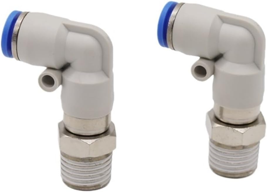 Right angle pneumatic high speed rotary joint straight through NRLL06-M5/08-01/10/12-02/03/04S/NRC(NRC12-01*NRC)