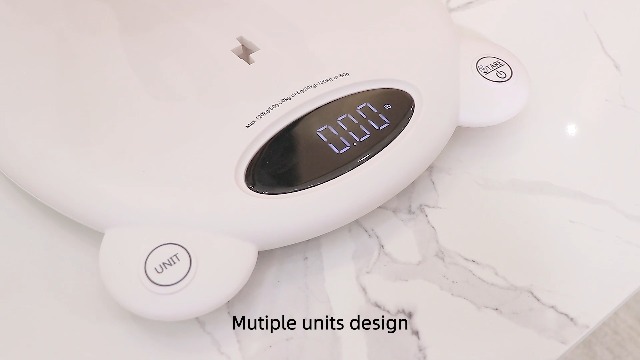Image of Ellie Digital Baby Scales, Multi-Function Scale for Infant, Toddler & Pet, LED Display Weighing Scale for Newborns, Cats & Dogs, Large Capacity for Family Weight Tracking at Home