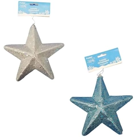 Holiday Essentials Dazzling 3D Star Decoration Cover