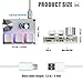 BTXETUEL SayoDevice OSU O3C Rapid Trigger Hall Switches Magnetic Linear Switches Keyboard with Knob and Screen,Copy Paste,Shotcut,Macro Hotswap Mini Keypad.…