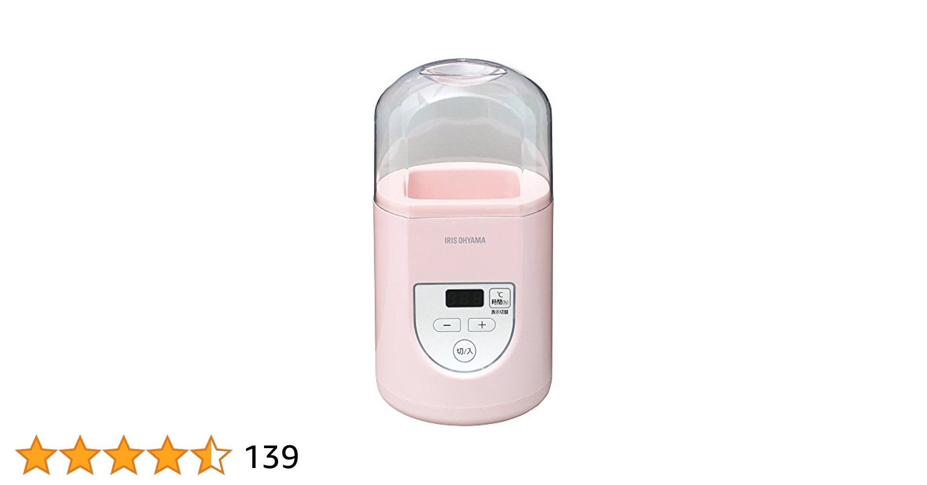 Amazon | アイリスオーヤマ ヨーグルトメーカー プレミアム 温度