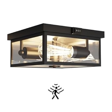 motion detector porch ceiling light