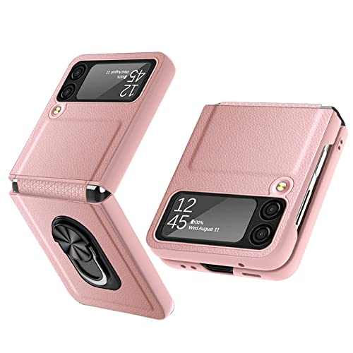 Coque Galaxy Z Flip 3 5G fine tout compris avec anneau rotatif 360