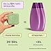 Enooso - Bio-Shampoo Gegen Haarausfall, Stärkt Mit Rosmarinöl, Verdünnt Mit Reinigendem Rizinusöl, Für Fettiges Haar, 100% Natürliches und Veganes Festes Shampoo - 130g