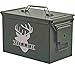 Personalized Engraved Ammo Can Storage Box Custom Deer Head Hunting (50 Cal)
