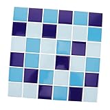 LIFKOME Azulejos De Cerámica para Piscinas y Baño 48 Piezas Azul...