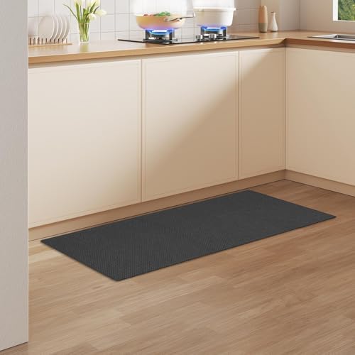 Tapis de sol cuisine Teksome antiglisse et résistant aux rayures en PU