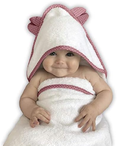 Sisi&Sol Kapuzenhandtuch Baby 100% Baumwolle - Weich & Saugstark Für Neugeborene