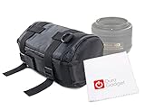 DURAGADGET Funda De Nylon Acolchada para Nikon AF-S DX 35 mm // 55-300 mm // Nikkor 55-300 mm // Zoom Nikkor 55-200 mm - ¡Incluye Gamuza Limpiadora!