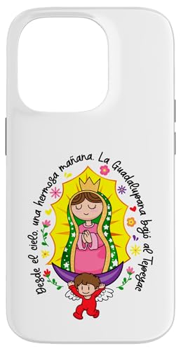 Patrona de Mexico Guadalupana Virgen Reina de la Hispanidad �X�}�z�P�[�X iPhone 14 Pro �p