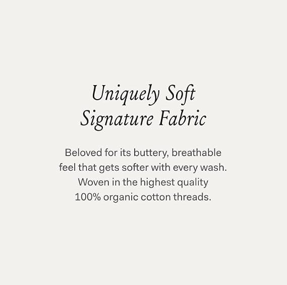 BOLL & BRANCH Signature Hemmed Pillowcase Set, Standard, Shore