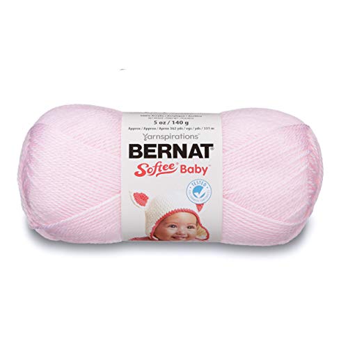 Image of Bernat Softee Baby Yarn, 5 oz, Gauge 3 Light, Pink