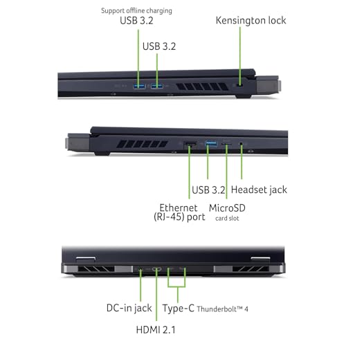 ACER Predator Helios (PH18-72-94TM) Gaming 18,0" WQXGA Mini LED IPS, 250Hz, Intel Core i9-14900HX, 32GB RAM, 2TB SSD, - Notebook - Immagine 4