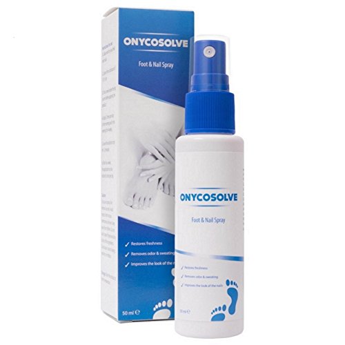 ONYCOSOLVE Anti Fungus Natural Ingredients Spray Toes Nails Repair Skin 1.7 oz