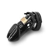 NegroTranspirable Material plástico resistente Equipo de control del juego del cuerpo Herramienta de cuidado masculino jḁ-u-Ḷ-ḁ de Ḉ-ḁṤt-id-ḁd Ḷo-Ḉk Hom-ḄreṤ dḮṤ-poṤḮtḮ-voṤ