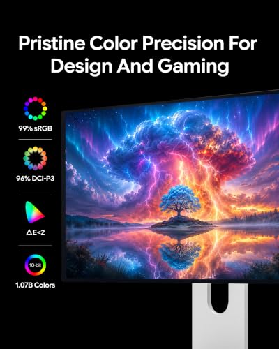 Image of P32K 32 inch 4K UHD Monitor, IPS Glossy (Honeycomb Without Stand)