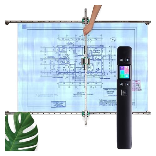  Scanner di Documenti, Scanner for tracce di grande formato for disegni tecnici, scanner portatile for calligrafia ad alta definizione A0 e ardesia for pittura 1050 dpi