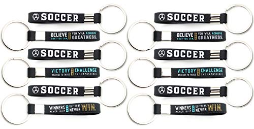 Inkstone Soccer Keychains With Motivational Quotes #TOP2