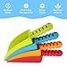 LoayBhok Beach Shovel Toys for Kids: Heavy Duty Plastic Sand Shovels Tools for Toddlers - 4 Pack Outdoor Digging Sandbox Toys Sets