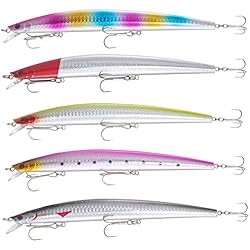 Cebo Vivo Para Lubina TUXIBIN Señuelos de Pesca, señuelos de Pesca Spinning, señuelos Spinning mar, Kit señuelos Pesca, señuelos Artificiales para Pesca, Cebos Lucio Black Bass lubina 18cm/26g