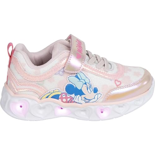 CERDÁ Life'S Little Moments | Deportivas para Niñas Minnie Mouse con Luces LED y Suela Ligera EVA, Comodidad y Estilo Disney