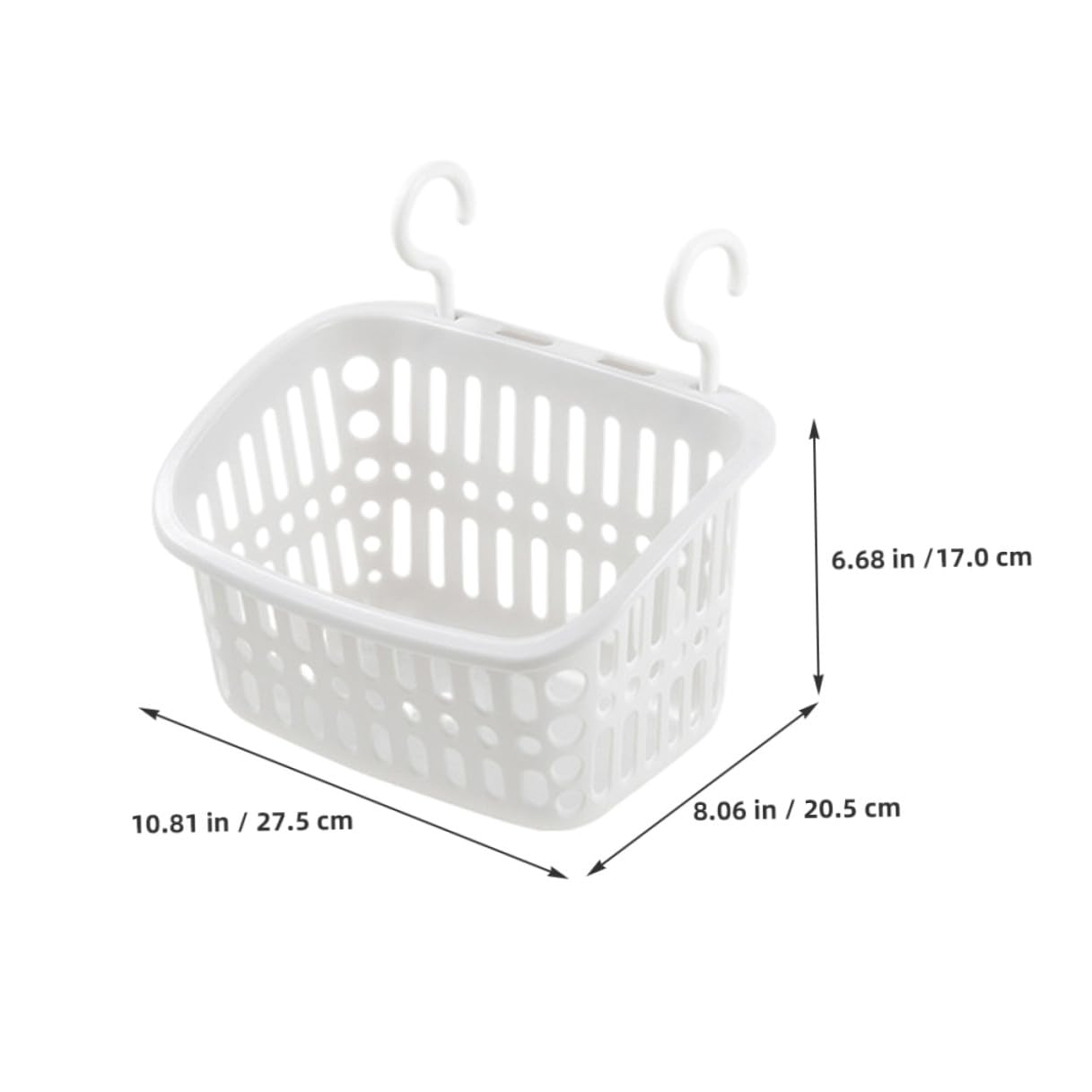 DOITOOL 4 Piezas Cesta Colgante Multifuncional con Ganchos para Jaulas de Roedores Hamaca y Organizador para Almacenamiento Jaula de Hámster Conejos y Erizos y Gris Fácil