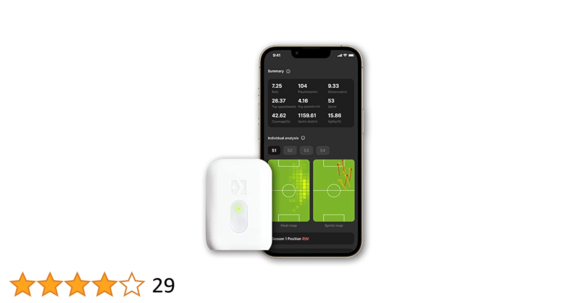 BEE LITE GPSトラッカーとベストセット Amazon.co.jp: SOCCERBEE