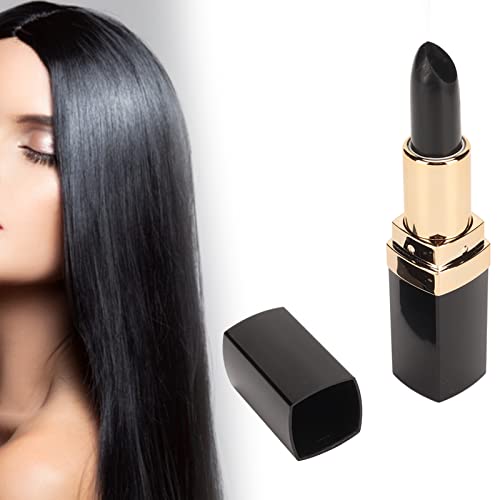 Hair Dye Pen en forma de lápiz labial negro para cabello miniatura 2