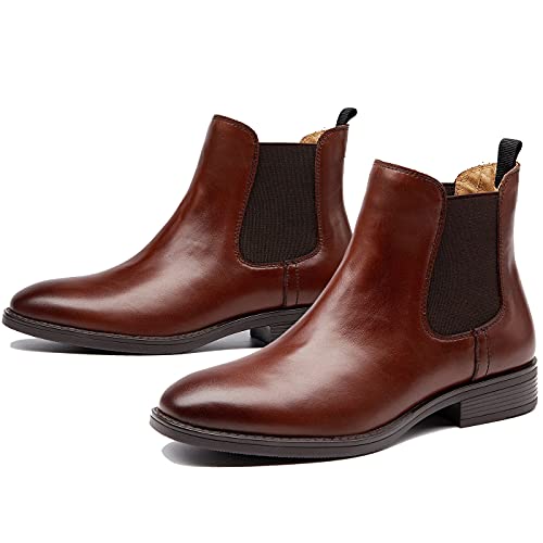 U-lite Womens Fall Winter Comfortable Stylish Leather Chelsea Ankle Boots Women Booties2