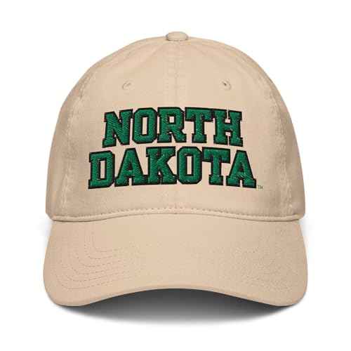Gorra ajustable North Dakota Fighting Hawks logo oficial miniatura 2