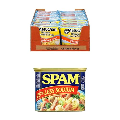 SPAM Less Sodium and Maruchan Ramen Less Sodium Chicken Bundle image 2