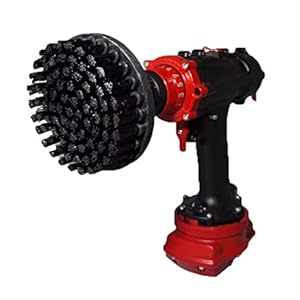 Kornely Premium-Bohrbürste 13 cm Schwarz