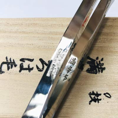 Amazon | 倉田満峰作 毛抜き（斜刃） ミラー仕上げ（ツヤ有り） | 倉田