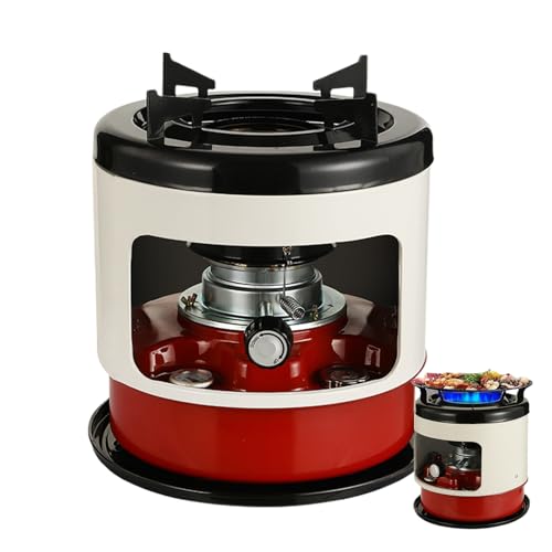 Estufa de queroseno portátil para camping y exterior, estufa resistente para cocinar, barbacoa y agua caliente Ideal para caza, senderismo y taller