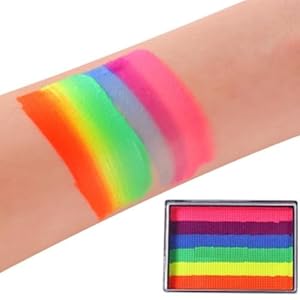 Karlor Regenbogen Gesichtfarbe 6 Farben Palette
