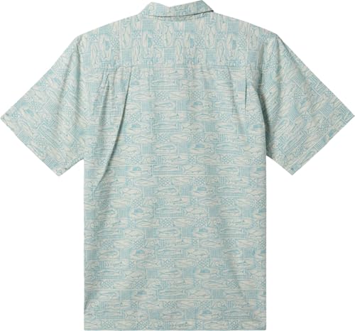 Quiksilver - Mens Hana Bay Shirt, Color Reef Water PRNT 4, Size: X-Large2
