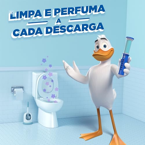 Pato Desodorizador Sanitário Gel Adesivo Citrus Refil 6 Discos
