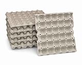 Eierkartons 30er pappe | Eierschachteln Grau Unbedruckt | Stapelbare Eierverpackung Recycling | S-L (10)