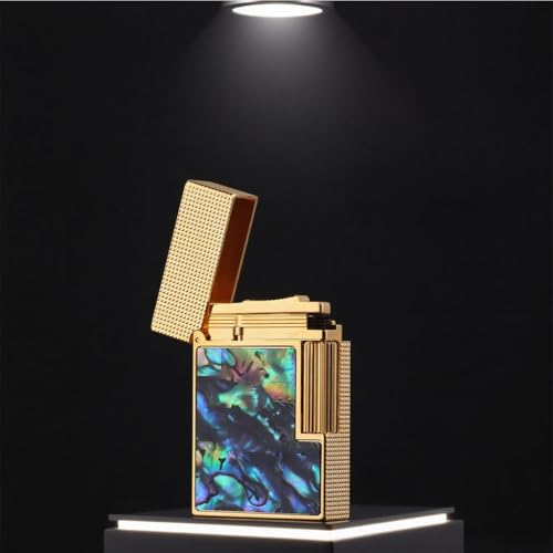 Encendedor a gas Flip compacto con carcasa colorida miniatura 4