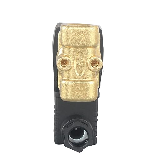Électrovanne pneumatique 2 voies 1/4" DC 24V pour fluides - 6
