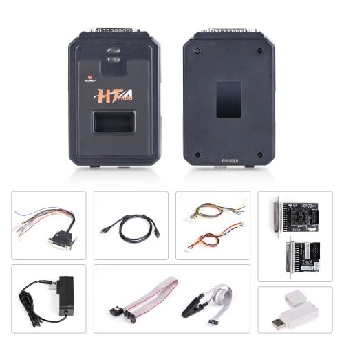 Nuova versione completa HTprog con Dongle HT Prog funziona per KT200 da solo come strumento di sintonizzazione chip ECU supporta la clonazione di modelli multi-ECU