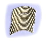 Surbahar Lot de 20 frettes 11,5 cm de long...