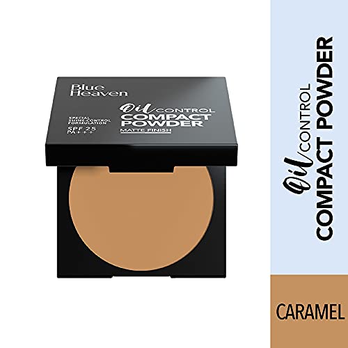 Image of Blue Heaven Oil Control Compact Powder, Caramel 401, 8 g