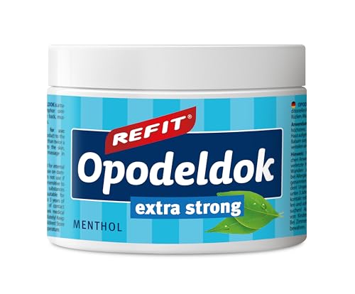 Refit Opodeldok Extra Strong XXL 500 ml | Gel Extra para el Dolor, crema de masaje para espalda, músculos y articulaciones